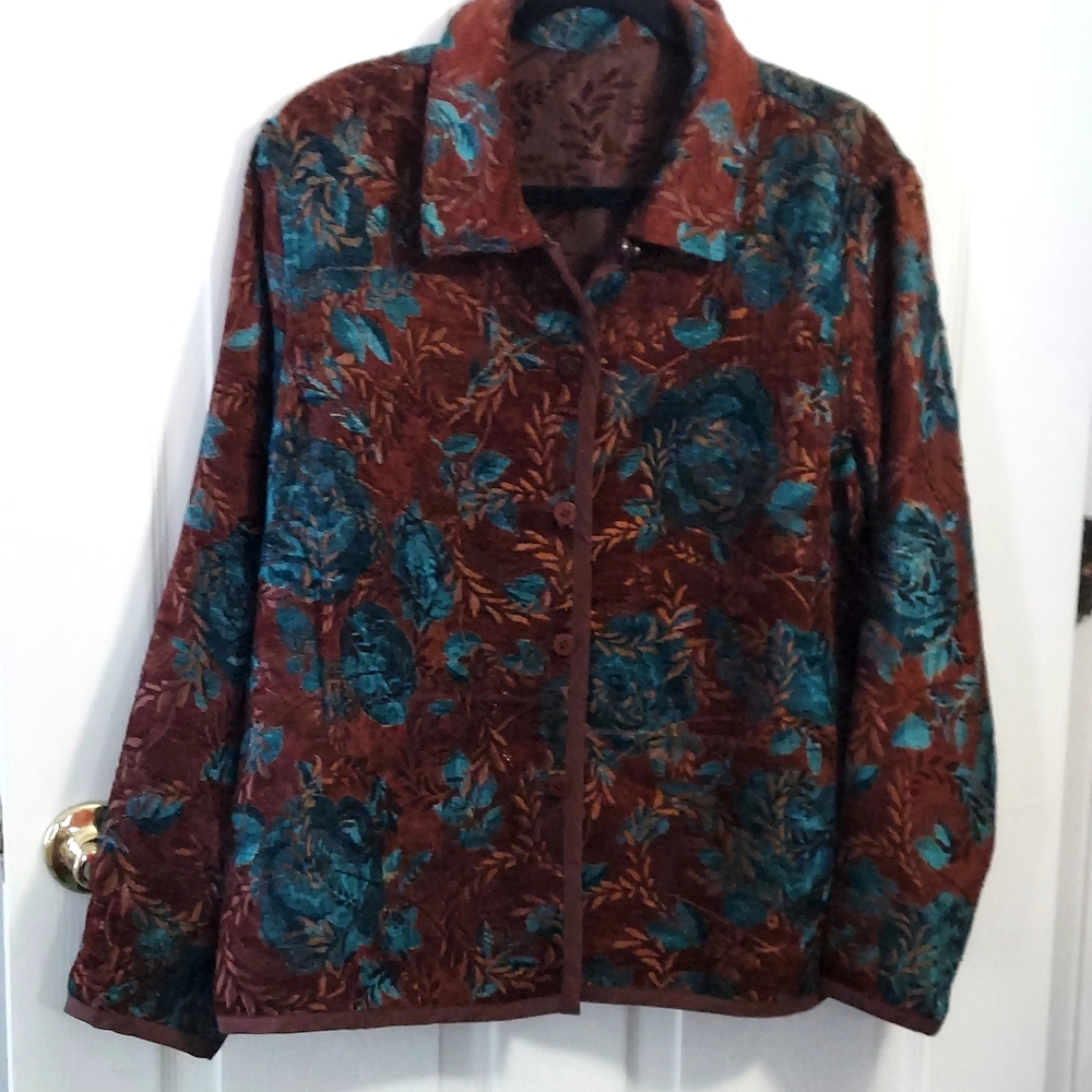 Coldwater Creek Reversible Jacket